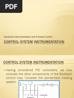 Control System Instrumentation