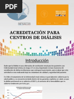 Acreditacion para Centros de Dialisis