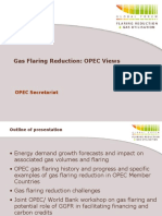 Gas Flaring Reduction: OPEC Views