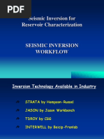 5 - Seismic Inversin Workflow