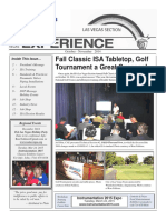 Fall Classic ISA Tabletop, Golf Tournament A Great Success!: Inside This Issue