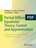 (Alain Bensoussan, Jens Frehse (Auth.), Philippe G, Partial Differentials Equations