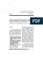 Carta Iberoamericana de Calidad de Gestion Pública