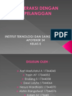 Kie PPT Kel 5 Interaksi DGN Pelanggan