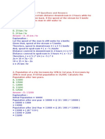 Aptitude Mock Test