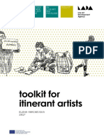 Toolkit For Itinerant Artists - Elena Marchevska