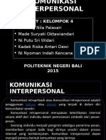 Komunikasi Interpersonal 1