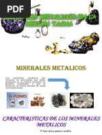 Minerales Metalicos Tacna