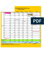 Tri-Semester Programmes Academic Calendar 2017