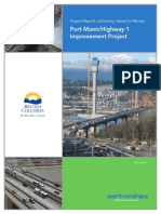 Port Mann/Highway 1 Improvement Project: Project Report: Achieving Value For Money