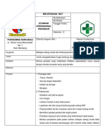 SOP Melepaskan NGT