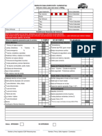 Checklist Revision de Veiclos