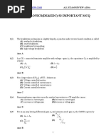 Basic Electronics 97 Impor Tant MCQ