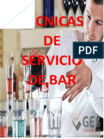 Tecnicas de Servicio de Bar