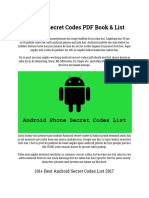 Android Secret Codes PDF Book