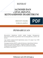 Referat: Diagnosis Dan Tatalaksana Ketoasidosis Diabetikum