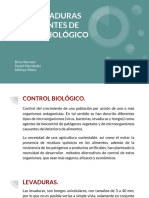 Uso de Levaduras Como Agentes de Control Biologico