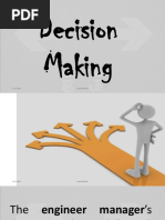 Decision Making: 9/23/2017 Arnel - Dictado