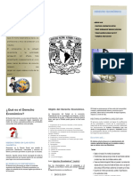 Triptico de Derecho Económico