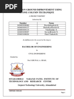 A Study On Ground Improvement Using Stone Column Techanique: Number Name