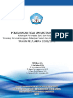 Pembahasan Un SMK 2009 2010 Matematika PDF