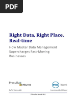 Right Data, Right Place, Real-Time: How Master Data Management Supercharges Fast-Moving Businesses