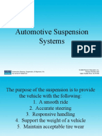 Automotive Suspension Systems