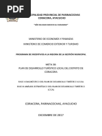 Meta 38 - Plan de Desarrollo Turístico Local - Coracora, Parinacochas, Ayacucho (Final) PDF