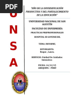 Servicio UCI Hospital Goyeneche