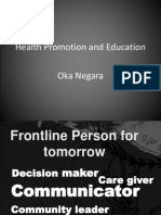 Health Education and Health Promotion - Okanegara