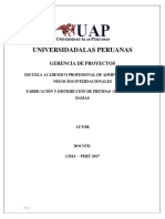 Proyecto de Inversion de Gerencia de Proyectos. Final