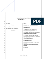 Sample Complaint For Palimony in California