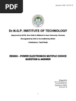 Ee6503 - Power Electronics MCQ