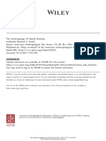 The Antrhopolgy of Human Residues GOULD