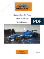 Mygale M14 F4 Ford User Manual V1.4 MSA Formula4