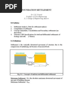 Foundation Settlement