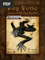 Fey Folio - Clans of The Fey Realm PDF