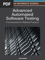 Izzat Asmaldi - Advanced Automated Software Testing Frameworks For Refined Practice - 2012