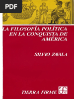 Filosofía Política de La Conquista - Silvio Zavala (V3)