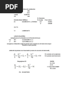 Calculos Linea de Conduccion