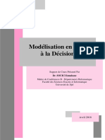 Modélisation en Aide À La Décision-Souici Ismahane