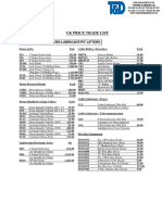 Thorne & Derrick - Cable Laying & Cable Pulling Equipment Pricelist