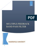 Multiple-Feedback Band Pass Filter