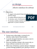 User Interface Design Short Description