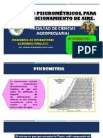 Procesos Psicrométricos para El Acondicionamiento de Aire.