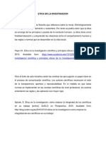 Etica en La Investigacion-Scribd