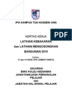 Kertas Kerja Latihan Kebakaran