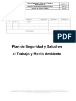 Plan Seguridad y Medio Ambiente