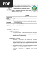 Ensayo de Compresibilidad Triaxial-Tracción Indirecta (Ensayo Brasilero) y Porosidad de Una Roca. Mecánica de Rocas