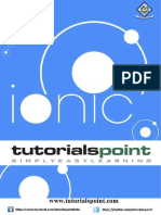 Ionic Tutorial